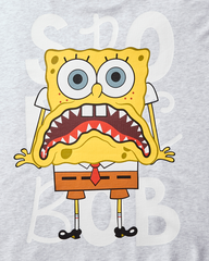 SHARKBBAG PULLOVER CREW NECK SWEATSHIRT (LT GREY)