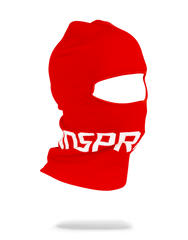 RED SHARKBBAG LOGO SKI MASK