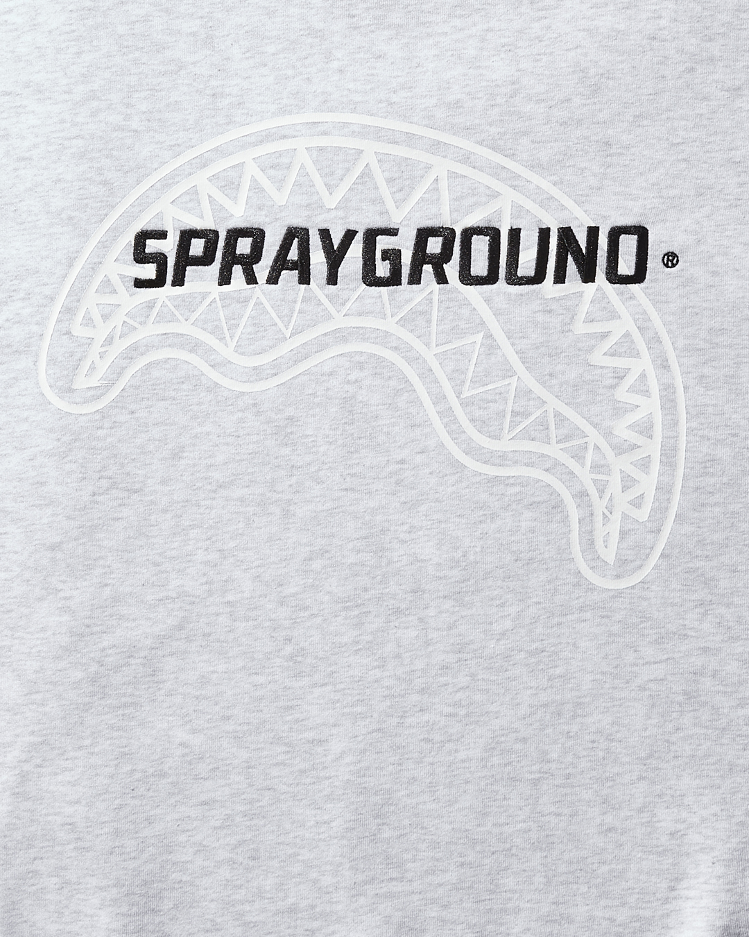 SHARKBBAG PULLOVER CREW NECK SWEATSHIRT (LT GREY)