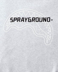 SHARKBBAG PULLOVER CREW NECK SWEATSHIRT (LT GREY)