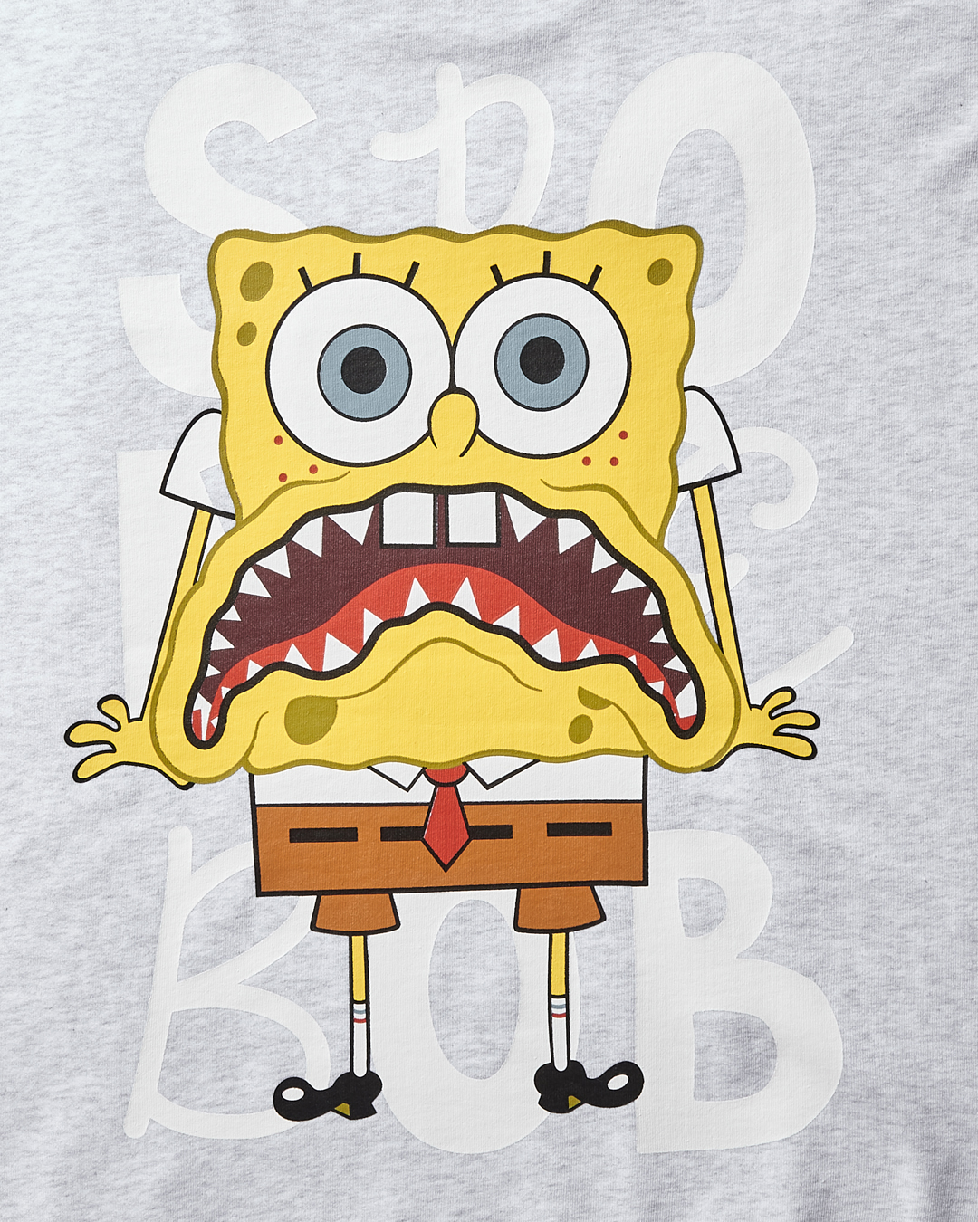 SHARKBBAG PULLOVER CREW NECK SWEATSHIRT (LT GREY)