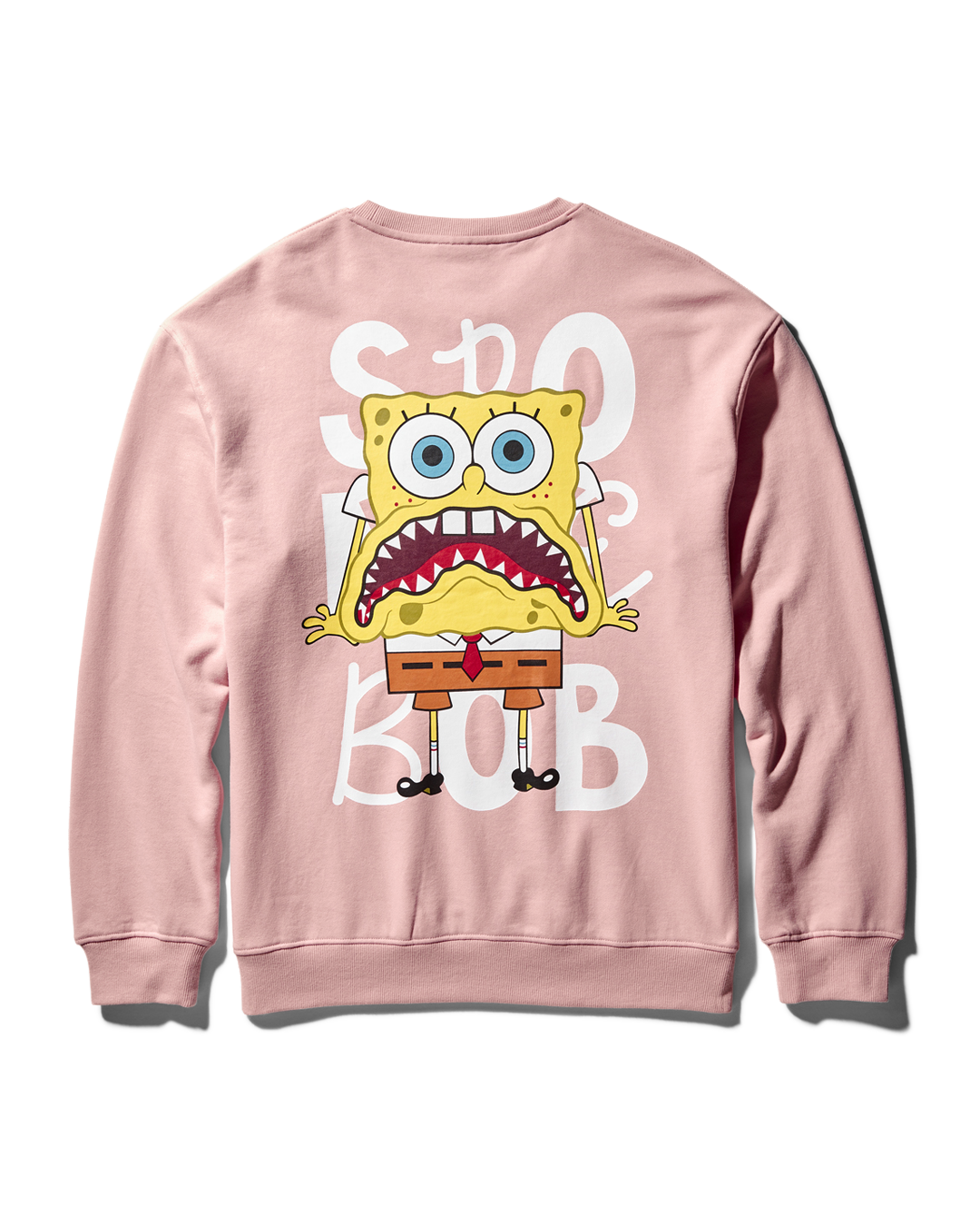 SHARKBBAG PULLOVER CREW NECK SWEATSHIRT (PINK)