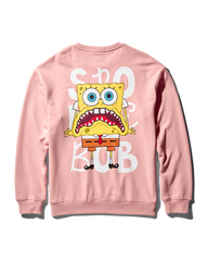SHARKBBAG PULLOVER CREW NECK SWEATSHIRT (PINK)
